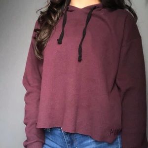 Burgundy sweater